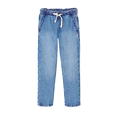 Abbildung von Vertbaudet Oversized Jeans für Jungen, stone, 12 Jahre
