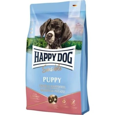 Abbildung von Happy Dog Supreme Sensible Puppy Huhn, Lachs &amp; Kartoffel 1 kg