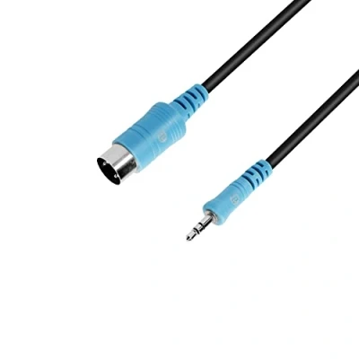 Abbildung von Adam Hall Cables 3 STAR BW MIDI 0090 TRS/MIDI Kabel Miniklinke TRS x 5 Pol 0,9 m