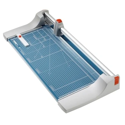Abbildung von Dahle 444 Papierschneider (bis DIN A2, 30 Blatt Schneidleistung) 670 mm, blau