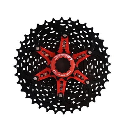 Abbildung von Kassette 10 Fach Sunrace CSMX0 11 36Z Schwarz/Rot