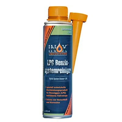 Abbildung von INOX® LPG Benzinsystemreiniger Additiv, 250ml Systemreiniger für Autos mit Gasanlage
