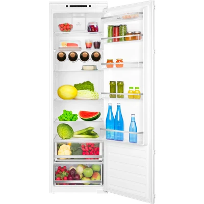 Abbildung von Amica Einbaukühlschrank EVKSS 357 210, 176,9 cm hoch, 54 breit, Schlepptür Technik