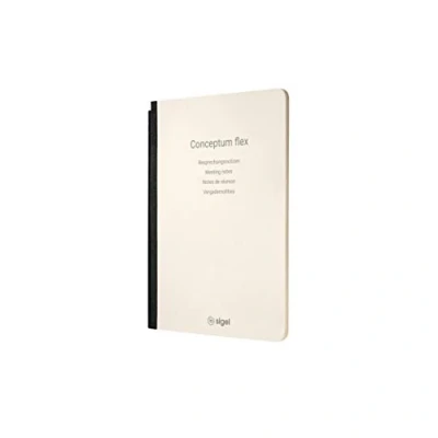 Abbildung von SIGEL CF223 Heft Besprechungsnotizen, DIN A5 für Business Notiersystem Conceptum flex, aus nachhaltigem Papier