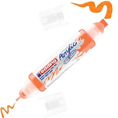 Abbildung von Edding 5000 Acrylic 3D double liner Neon orange