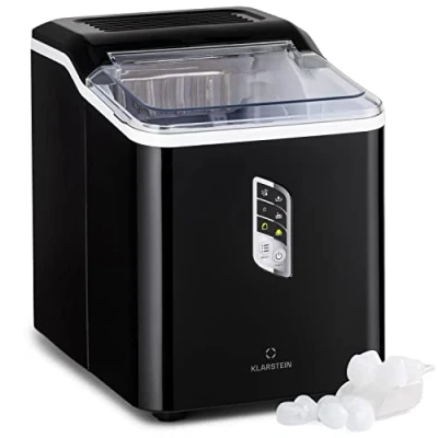 Abbildung von Klarstein Eiswürfelmaschine Albaron, Eiswürfelbereiter Elektrisch Ice maker 12kg /Tag 1,5L LCD
