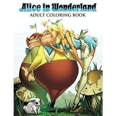 Abbildung von Alice in Wonderland Adult Coloring Book