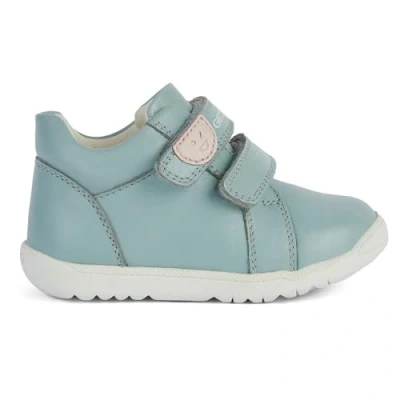 Abbildung von Geox Macchia Lauflernschuh für Kinder, Größe: 24, Blau Schuhe