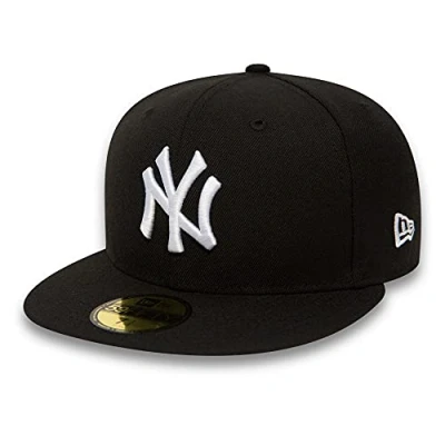 Abbildung von New Era York Yankees Cap 59Fifty Basecap Baseball Fitted Kappe MLB schwarz 7 1/4 58cm (L)