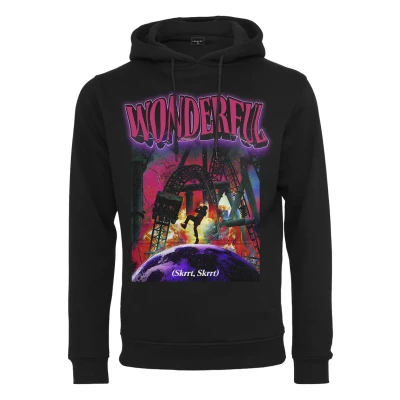 Abbildung von Mister Tee Wonderful Hoody Kapuzenpullover, Herren, Größe: Small, Black