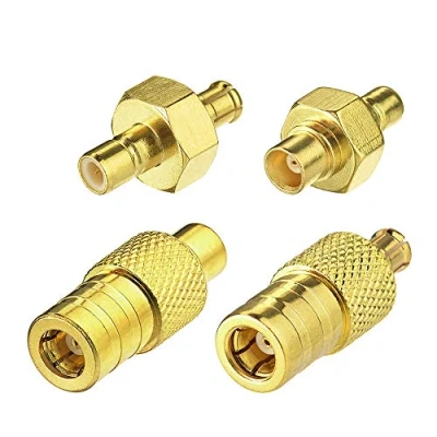 Abbildung von Eightwood Autoradio DAB Antenneadapter MCX Adapter SMB Stecker Kit 4 Typ für Radio Antenna Aerial RF Kabel Car Satellite Sirius XM MEHRWEG