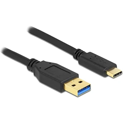 Abbildung von Delock SuperSpeed USB (USB 3.2 Gen 1) Kabel Typ A zu Type C™ 2 m