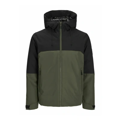 Abbildung von Jack &amp; Jones Outdoorjacke, Herren, Größe: Small, Grün