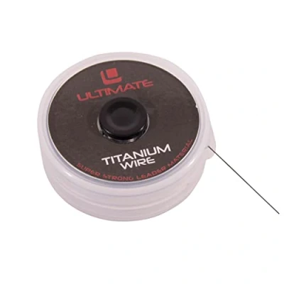 Abbildung von Ultimate titanium wire 20lb 5m Raubfisch Vorfachmaterial