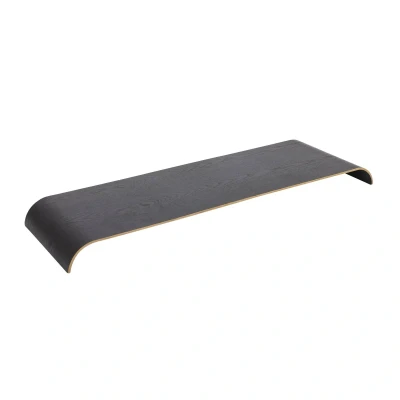 Abbildung von AYTM Tablett Curva, schwarz, 81 x 25 5 cm, Holz