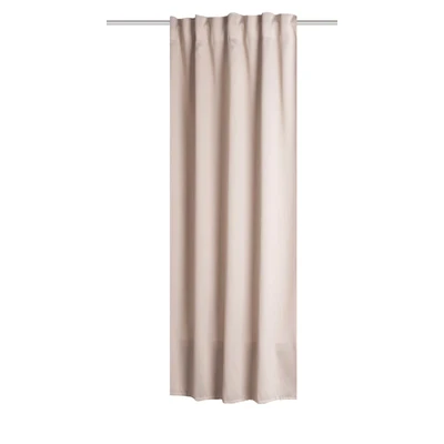 Abbildung von Home Basics Vorhang &quot;BLACKY&quot;, (1 St.), Kombibandschal BLACKY Uni