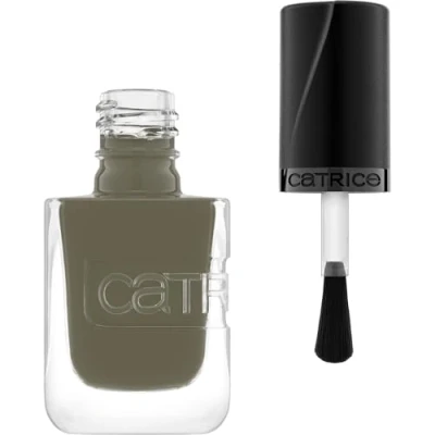 Abbildung von Catrice GEL AFFAIR Nail Lacquer, Nagellack, Nr. 034, Grün, langanhaltend, Einfach zu entfernen, glänzend, vegan, ohne Mikroplastikpartikel, Konservierungsstoffe, Parfüm, 1er Pack (10.5ml)