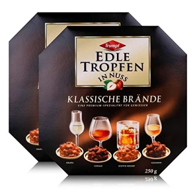 Abbildung von Trumpf Edle Tropfen in Nuss Klassische Brände 250g Mit Alkohol (2er Pack)