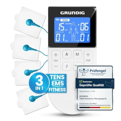 Abbildung von Grundig Tens EMS Gerät Schmerztherapie Reizstrom
