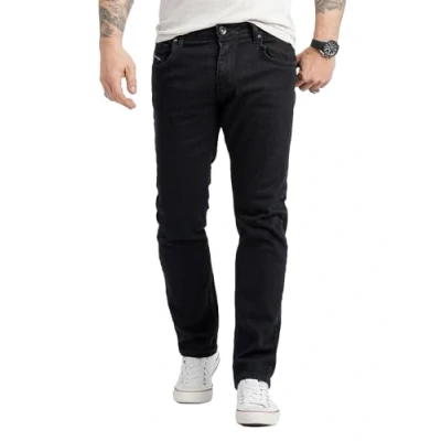 Abbildung von Rock Creek Herren Jeans Regular Fit Stretch Männerhose Herrenjeans Denim Hosen Herrenhose Straight Cut Stonewashed RC 2417 Dunkelblau W33 L34