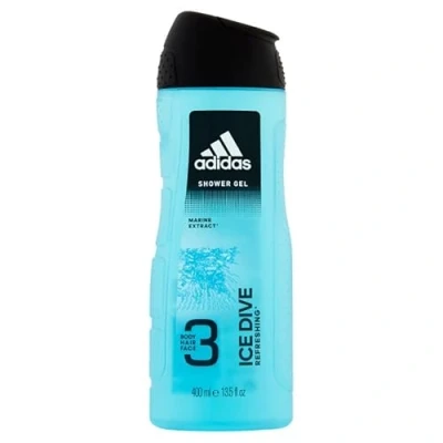 Abbildung von 6x Adidas Duschgel Men ICE DIVE 3in1 (Körper, Haar, Gesicht) 400ml
