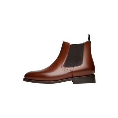 Abbildung von Henry Stevens Schlupfboots &quot;Ella CB Businessschuh&quot;, Damen Chelsea Boots Leder handgefertigt, Stiefelette