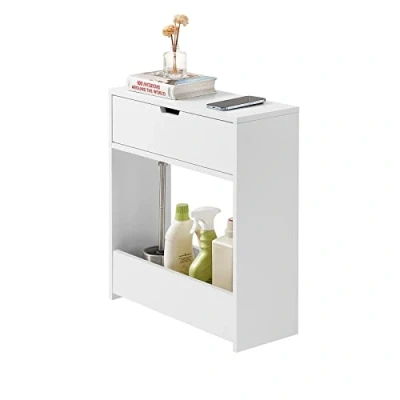 Abbildung von SoBuy Badregal BZR48, Nischenregal Nischenschrank schmales Regal Badezimmerschrank