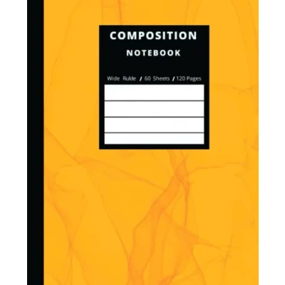 Abbildung von Composition Notebook: marble/Wide Ruled Lined Paper Notebook Journal / 7.5&quot; x 9.25&quot; 120 Pages For kids, teens, and adults