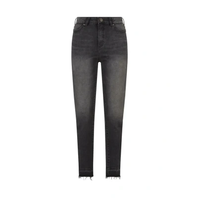 Abbildung von Urban Classics Jeans Skinny Fit, Damen, Größe: 26, Black washed