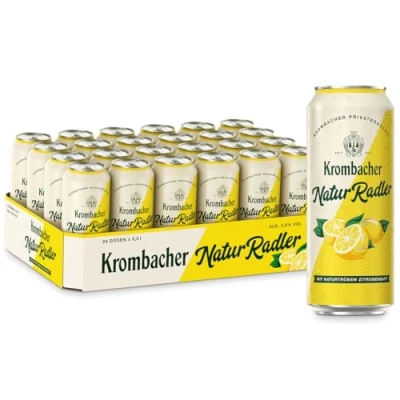 Abbildung von Krombacher NaturRadler 0,5L Dose 24er Dosentray