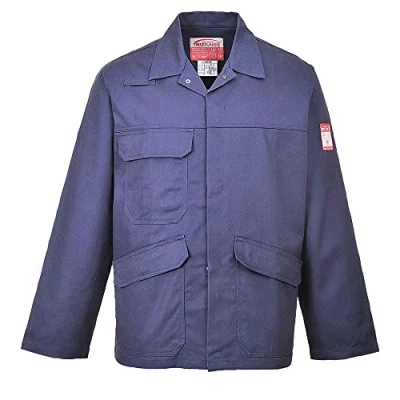 Abbildung von Portwest FR35NARL Bizflame Pro, Jacke, normale Passform, Größe: L, Marineblau