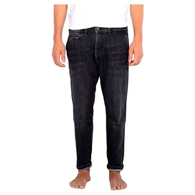 Abbildung von Hurley Herren M Hr Chino Crop Oceancare Den Hose Freizeithose, Schwarz, 28