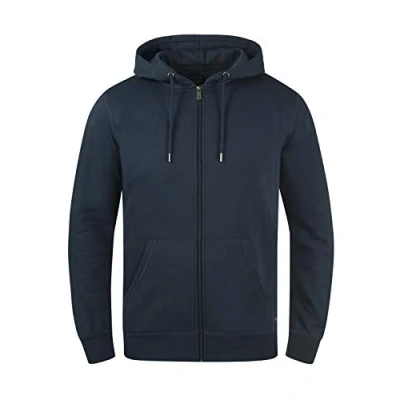 Abbildung von Solid Sdberti Ziphood Sweatshirt, Herren, Größe: Medium, Blue