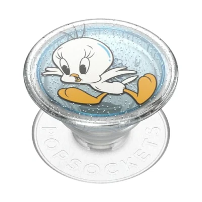 Abbildung von ​​​​​​​​​​​​PopSockets Telefongriff mit expandierendem Ständer, PopOut, Warner Glitter Fly