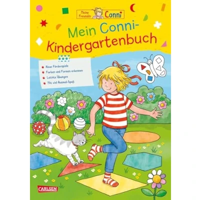Abbildung von Conni Gelbe Reihe (Beschäftigungsbuch): Mein Kindergartenbuch: Farben, Formen, Fehler finden Beschäftigungsbuch mit Suchspielen, Rätseln und Ausmalbildern für Kinder ab 3 Jahren