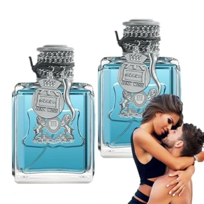 Abbildung von Jadoure Alpha Men Pheromonparfüm, Feromone Parfüm, Pheromon Eau de Cologne für Männer zieht Frauen an (Blue 2pcs)