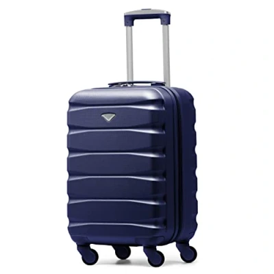 Abbildung von Flight Knight Leichte 4 Rad abs hartschalenkoffer Handgepack, Zugelassen Fur Uber 35 Fluggesellschaften, Einschließlich Easyjet, Maximale Große KLM Und Air France 55x35x25cm