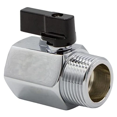 Abbildung von VARIOSAN Mini Kugelhahn 10636, 3/8&quot; IG x AG
