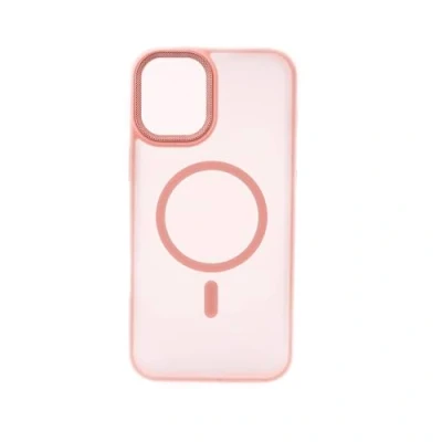 Abbildung von COFI 1453 Roma Case Matt Transparente Hülle Schlankes Design mit maximalem Schutz kompatibel iPhone 16 Pro Max Hellrosa