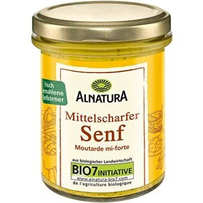 Abbildung von Alnatura Bio Delikatess Senf, 185 ml