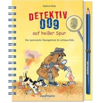 Abbildung von Detektiv 009 auf heißer Spur: Der spannende Übungsblock für schlaue Kids
