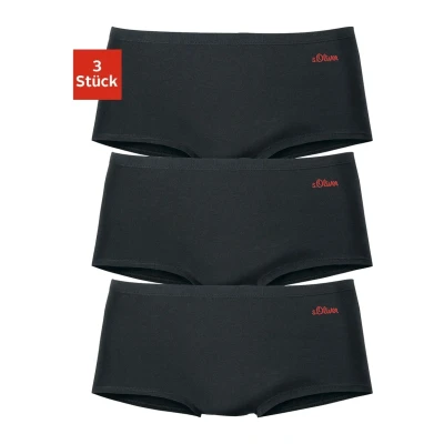Abbildung von s.Oliver 3 PACK Shapewear, Damen, Größe: 32/34, Schwarz
