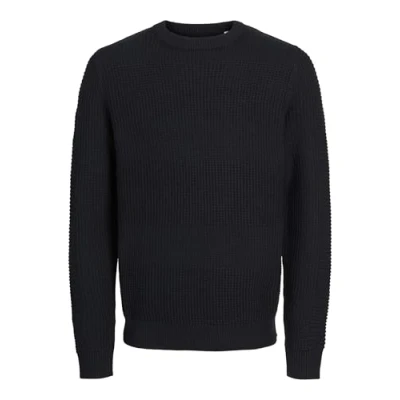 Abbildung von Jack &amp; Jones Jjpannel Strickpullover, Herren, Größe: Large, Navy blazer 1