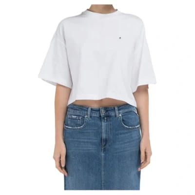 Abbildung von Replay Tshirt basic, Damen, Größe: XL, White