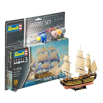 Abbildung von Revell® Modellbausatz HMS Victory, Maßstab 1:450, Made in Europe