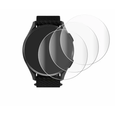 Abbildung von Savvies 4 Stück Full Screen Schutzfolie für Garmin Approach S50 Cover Displayschutz Folie [3D Curved, Transparent, Anti Fingerabdruck]