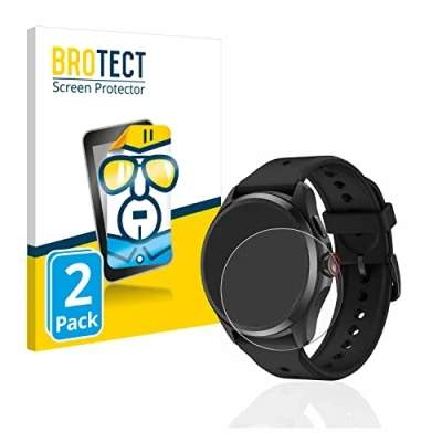 Abbildung von BROTECT (2 Stück Schutzfolie für Mobvoi TicWatch Pro 5 Displayschutz Folie Ultra Klar