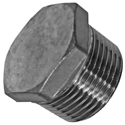 Abbildung von Stopfen mit Sechskantantrieb Außengewinde 1 1/4 Zoll AG Gewinde Fitting aus Edelstahl(V4A)