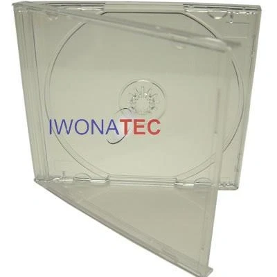 Abbildung von Jewelcase für 1 CD 25 Stück transparent