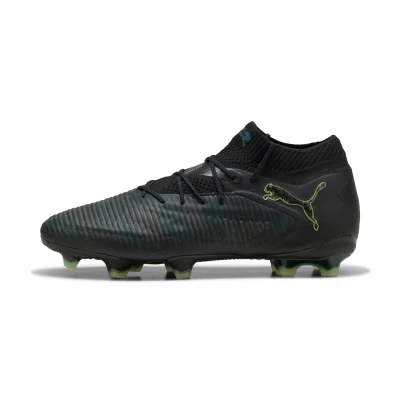 Abbildung von Puma FUTURE 8 ULTIMATE FG Fußballschuhe Unisex Black/Fizzy Light/Green Terrain Größe: 48
